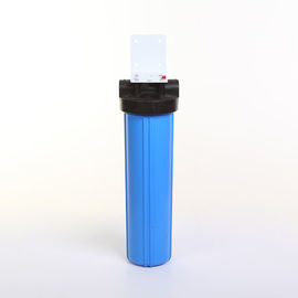مكونات تصفية المياه أحادية الطوق ، غلاف فلتر ماء أزرق مقاس 20 بوصة